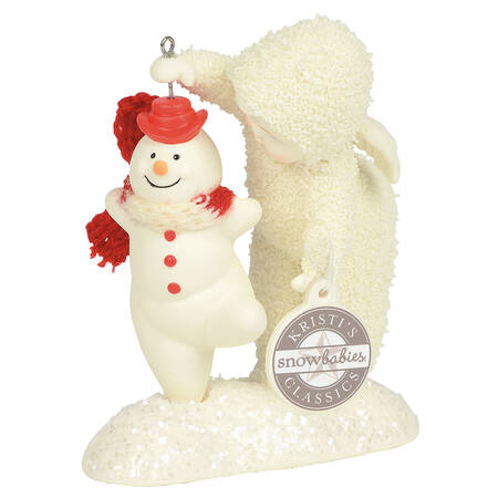 Kristi's Classics-Snowbabies Give It A Whirl-Snowman - Boxed