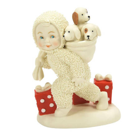 Christmas Memories Bag Of Christmas Puppies - Boxed