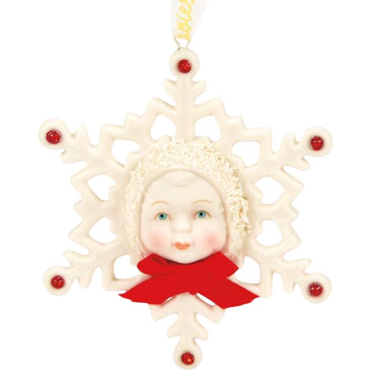 Christmas Memories Ornaments Snowflake Kisses - Boxed