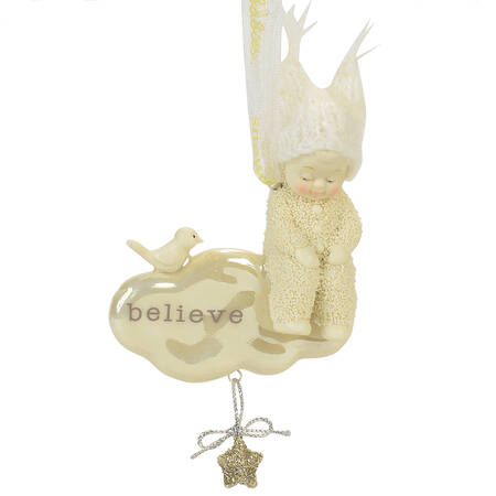 Snow Dreams Ornaments Believe - Boxed