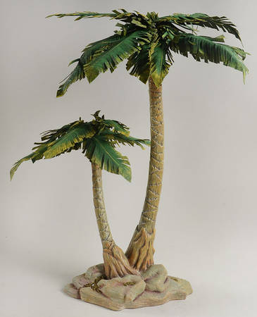 Silent Night Double Palm Tree - With Box