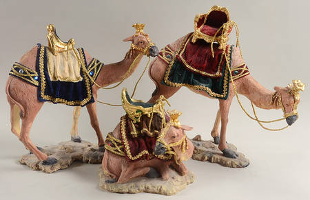 Silent Night Camel Set Of Three - Boxed