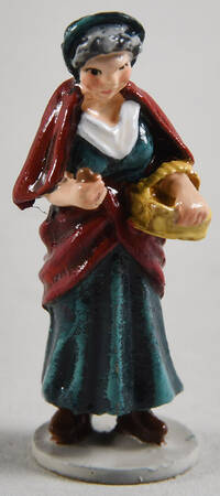 At the Bakehouse-Miniatures Lady Shopping - Boxed
