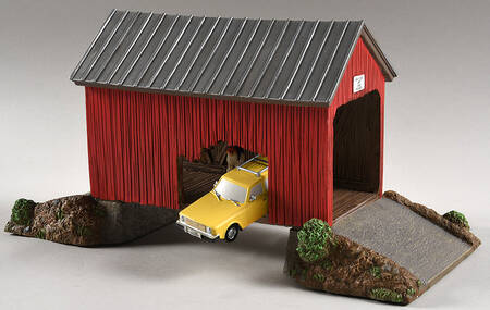 Beetlejuice-Hot Properties Winter River Bridge - Boxed