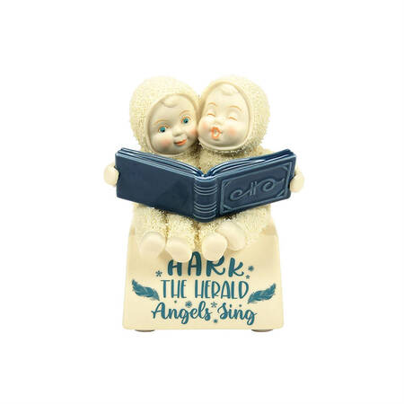 Midnight Clear-Snowbabies Snowbaby Duet - Boxed
