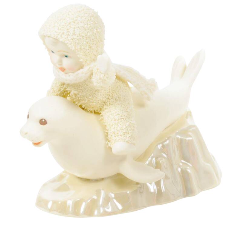 Polar Shores - Snowbabies Slippin' Seal - Boxed