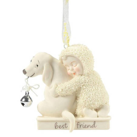 Snowbabies Clip Ornaments Dog Best Friend - Boxed