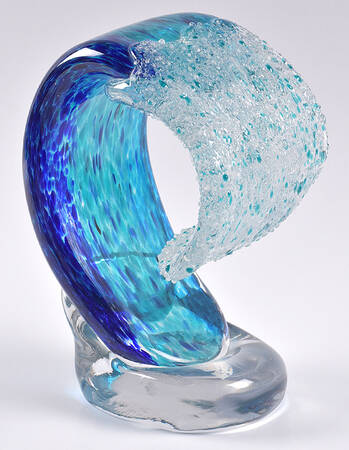 Art Glass Mega Tropic Wave - No Box