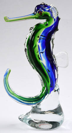 Art Glass Seahorse - No Box