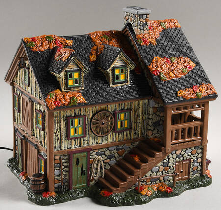 Sleepy Hollow-Snow Village Halloween Sleepy Hollow Stables - Boxed