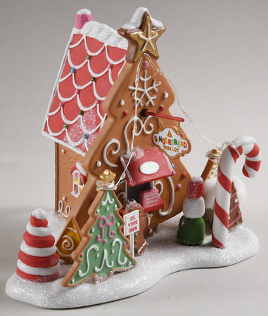 Gingerbread Lane - North Pole Ice Your Own Tree Lot - Boxed
