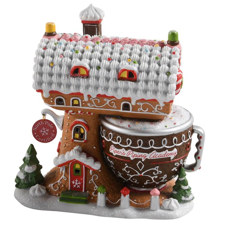 Gingerbread Lane - North Pole Piper's Piping Academy - Boxed