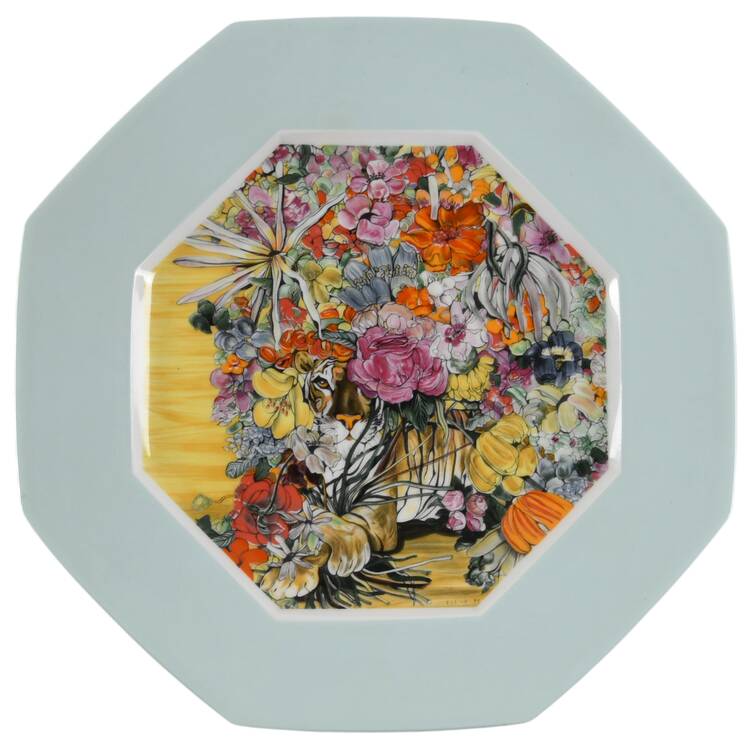 Wildlife Collection Tiger Bouquet - Blue - Boxed