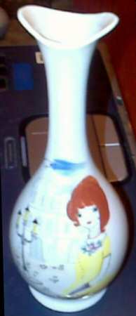 Enesco Figurines & Giftware Femme Faire Vase - Boxed