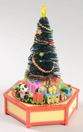 Enesco Figurines & Giftware Christmas Morning Musical Tree - No Box
