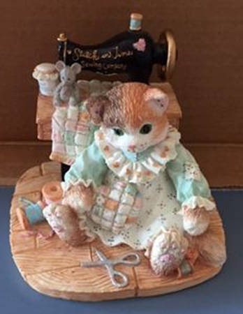 Calico Kittens Stitch In Time Saves Nine - Boxed