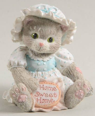 Calico Kittens Home Sweet Home  - Boxed