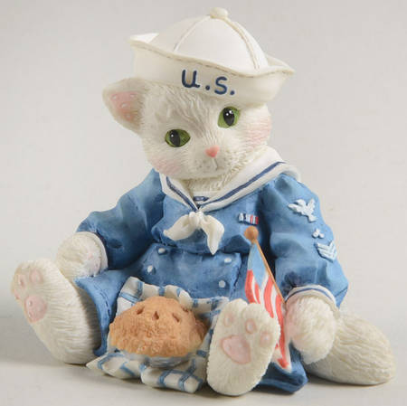Calico Kittens Tried & True For The Red, White & Blue - Boxed