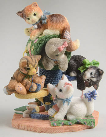 Calico Kittens Bet Your Kit N' Kaboodle.. We're Five - Boxed