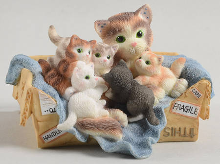 Calico Kittens Handle With Care - Boxed
