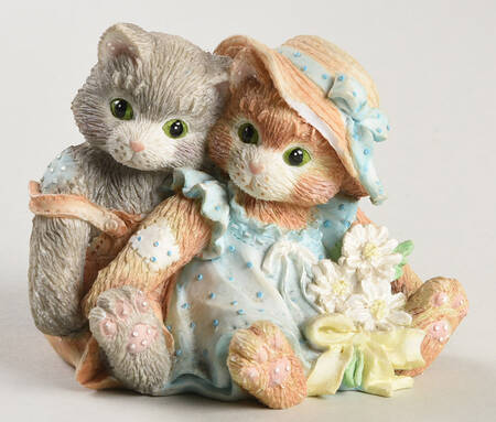 Calico Kittens Friendship Is A Warm Close Feeling - No Box