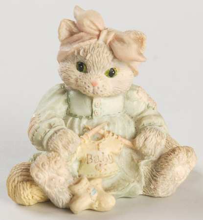 Calico Kittens Hand Knitted With Love - With Box 108