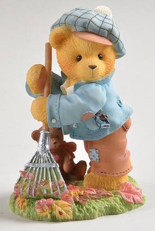 Cherished Teddies Sedley-We'Ve Turned Over A New Leaf On  - Boxed