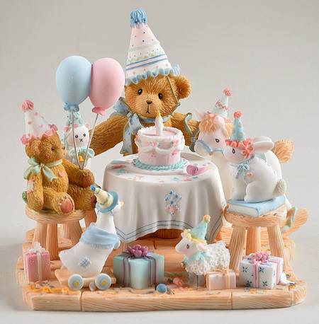 Cherished Teddies Aggie-No Celebration Is Complete - Boxed