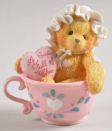 Cherished Teddies Marilyn-A Cup Full Of Cheer - Boxed