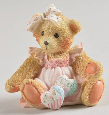 Cherished Teddies Amy-Hearts Quilted With Love - Boxed