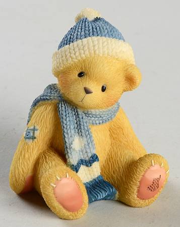 Cherished Teddies Nikki-A Cold Winter's Day Won't Keep Me  - Boxed