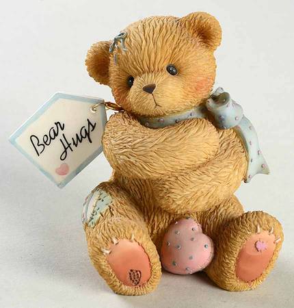 Adoption Center Exclusives-Cherished Teddies Diana-I Cherish Your Bear Hugs - Boxed