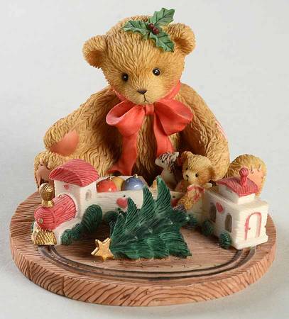 Cherished Teddies Terry-Always Stay On Track About The Tru - No Box