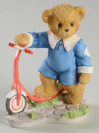 Cherished Teddies Colby-Sometimes Life Needs A Little Push - With Box Bx679