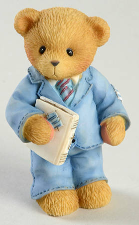 Cherished Teddies Heaven Has Blessed This Day-Boy Commun - Boxed