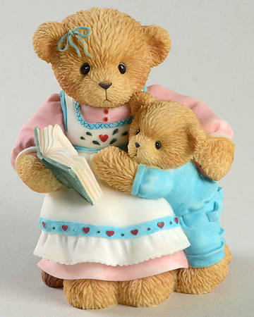 Adoption Center Exclusives-Cherished Teddies Katrina & Forrest-Each Chapter Brings - Boxed