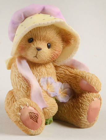 Cherished Teddies Pansy-A Blossoming Friendship Always - With Box Bx330