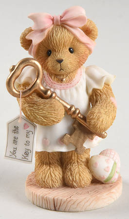Cherished Teddies Josette-You Are The Key To My - With Box Bx693