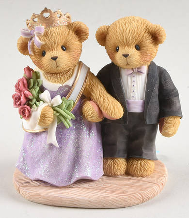 Cherished Teddies Alisa & Anthony-10 Years With You - With Box Bx718