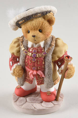 Cherished Teddies King Henry-You Love Has Invaded - With Box Bx715