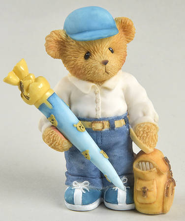 Cherished Teddies German Schoolboy - With Box Bx784