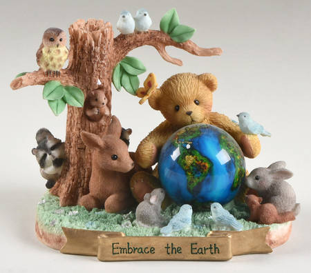 Cherished Teddies Abraham-Embrace The Earth - With Box Bx669