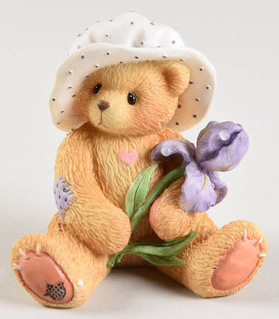 Blossoms of Friendship-Cherished Teddies Iris-You're The Iris Of My Eye - Boxed