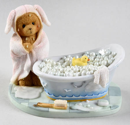 Cherished Teddies Kennedy, Rub-A-Dub-Dub, I Love The Tub - With Box Bx793