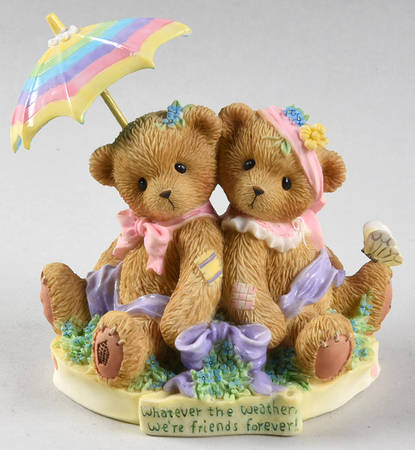 Cherished Teddies Whatever The Weather, We're Friends Fore - With Box Bx792