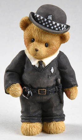 Cherished Teddies Vowing To Serve And Protect - With Box Bx801