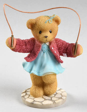 Childhood Memories-Cherished Teddies Melinda-I'm Only A Hop Skip & A Jump Awa - Boxed