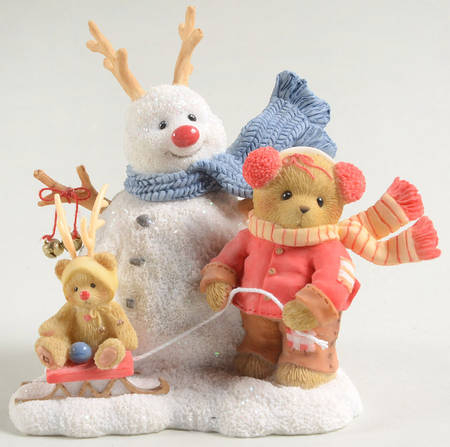 Cherished Teddies Marianne, Snowman So Deer - With Box Bx812