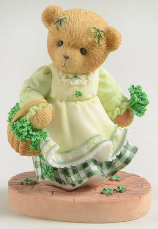 Cherished Teddies I-Rish You Bouquets Of Blessins - With Box Bx802