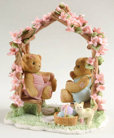 Cherished Teddies Imogen & Pam-Two-Gether Times Are The  - Boxed